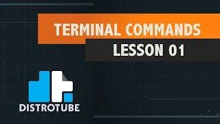 Terminal Commands Lesson 01 - pwd, cd, ls, man, --help