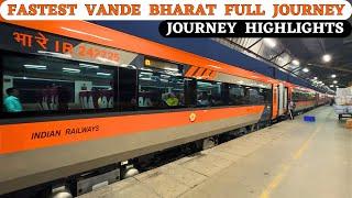 * Fastest Vande Bharat * Delhi to Varanasi Quick Executive Class Journey Highlights