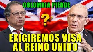 ¡COLOMBIA PIERDE!  Roy Barreras y Petro Imponen Visa al Reino Unido