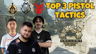 Pro Tactics from the Shanghai Major 2024!  Top 3 Pistol Strategies in CS2 | #G2 #TheMongolz #3dmax