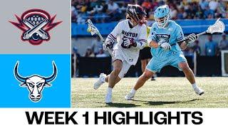 Boston Cannons vs. New York Atlas Full Game Highlights