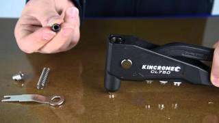 KINCROME Repair & Maintenance: Jaw Replacement for Riveter (CL750)