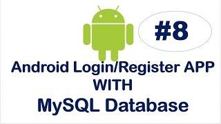 Android Login/Register App with MySQL-08- Registration Coding  -1