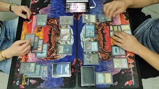 Grixis Goodstuff vs Bant Control (7pts Singleton Oldschool MTG)