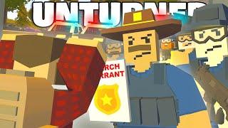 RAIDED BY THE POLICE! (Unturned Life RP #35)