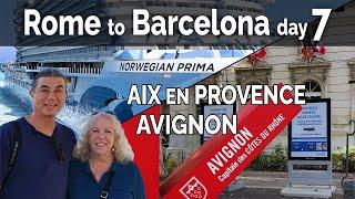 FRANCE - Medieval Avignon, Aix en Provence, Marseille-Walking Tours-Prima ship tour-NCL  Excursion