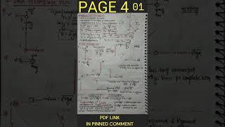 WORK ENERGY POWER quick revision sheets for NEET | VOCAL SENPAI | #physics #neet2023 #shorts