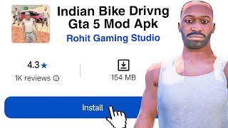 GTA 5 Mode in Indian Bike Driving 3d Apk Download | Indian Bike Driving 3d GTA V Mode Download