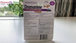 Unboxing Dramamine Chewable for Kids Grape Flavor