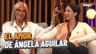 Ángela Aguilar revela detalles de su vida amorosa | Saga Live