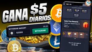 BRUTAL: GANA $5 GRATIS EN CRIPTOMONEDAS CON MINERIA EN LA NUBE (SIN REFERIDOS) + SORTEO CRYPTO