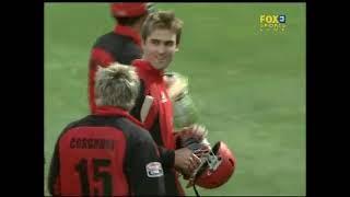 Awesome finish to a cricket match, 18 runs needed | rob moody