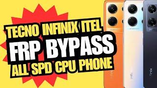 All SPD Tecno & Infinix FRP Bypass 2024 - Android 12, 13 & 14 Security FRP New Code Without Apps