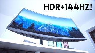 Curved HDR + 144Hz Gaming Monitor?!