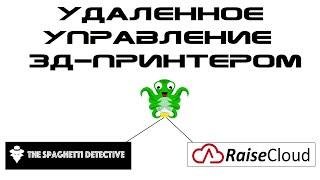 Управление 3д-принтером через Internet - The Spaghetti Detective - RaiseCloud