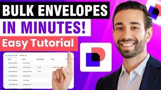 Docusign Bulk Send - Step by Step Tutorial (2024)