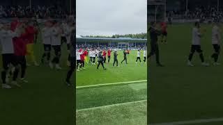 Фанаты Амкала кричат Звезде: "Амкал, Амкал, Амкал"