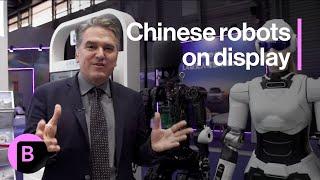 Robots, AI Take Over Mobile World Congress in Shanghai
