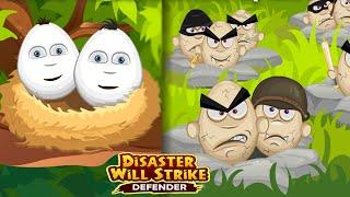 Disaster Will Strike 5: DEFENDER - All Level Walkthrough - Funny Puzzle Games