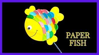 How To Make Paper Fish | 3D Paper Fish Making | Easy Paper Crafts | Crafts Ideas | Origami Fish