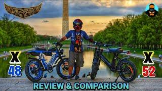 Ariel Rider X-Class  Review & Comparison  X52 & X48