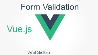 Vue js tutorial for beginners #17 form validation