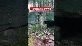 Die Schlacht im Hürtgenwald 🪖 #abandoned #lostplace #ww2 #hürtgenwald #blitzwinkel #shorts