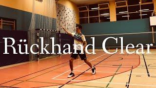 Rückhand Clear - Erklärung, Hinweise, Übungen | Badminton I Exoticsports