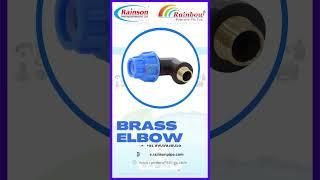 Compression Fittings - MTA Brass Elbow - Rainson Pipe Industries Pvt. Ltd. #fittings #shortsyoutube