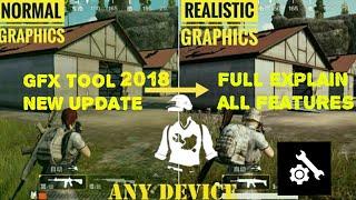 How to use GFX tool for PUBG MOBILE game 2018 new version