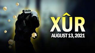 Xur Location & Exotics 8-13-21 / August 13, 2021 [Destiny 2]