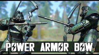 A Bow and Arrow for.... Power Armor??? - Fallout 4 Mod