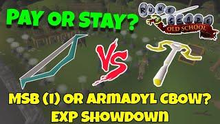 Pay or Stay #36 | MSB(i) vs Armadyl Crossbow | OSRS NMZ
