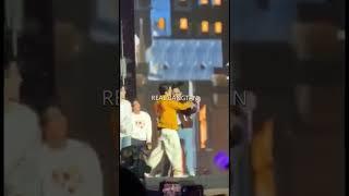 Jungkook and Taehyung dancing salsa in the best way Las Vegas concert 