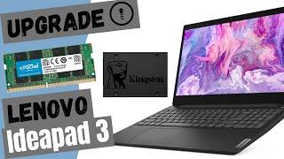 SSD and RAM Upgrade - Lenovo Ideapad 3 15ada05 ‍‍