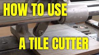 How to Use a Manual Tile Cutter Beginners Guide