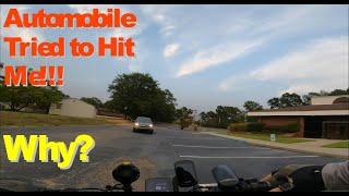 Ebike Aventon Aventure - Near Miss! Dodging an Oncoming Car