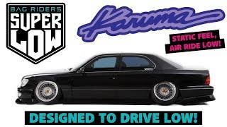 LS400 GETS SUPER LOW WITH BAG RIDERS AIR SUSPENSION