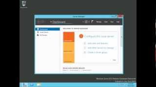 Windows Server 2012 Remote Desktop Services (RDS) Session Based Desktop