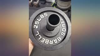 'DUAL LOADING' Cable Machine or Olympic Plate FAT GRIP EZ BAR EXTREME! review