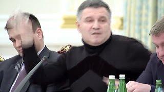 Ukraine minister launches glass at Odessa governor & yells tirade of abuse