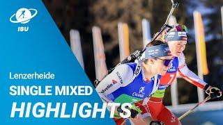 Lenzerheide OECH: Single Mixed Relay Highlights