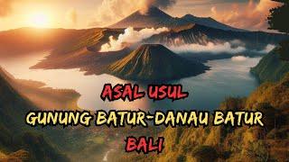 kebo iwa asal usul gunung batur dan danau batur bali