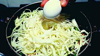 Feel the real taste of Cabbage and Egg. Perfect Combination.  #kohl #leckererkanal #recipes