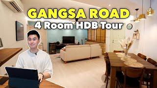 Home Tour: Beautifully Renovated 4 Room HDB Flat at Gangsa Road! | LoukProp Homes Singapore