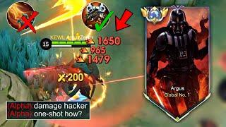 WTF DAMAGE!! FINALLY ARGUS ONE SHOT IS BACK!!!