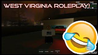 Trying to find the police station! in West Virginia roleplay community Roblox