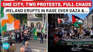 Ireland’s Cork City Faces Dual Protests As Anti-Immigration And Pro-Palestinian Protesters Collide