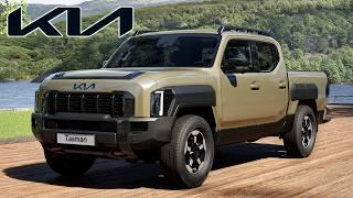 New Kia Tasman 2025: What will this pickup surprise the market?