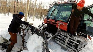 Shockingly Fast PB 100 Snowcat! Most Useful 'Cat Ever?